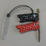 こいのぼりの帯飾り