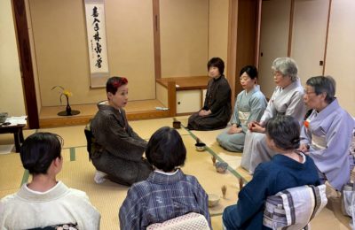 お抹茶の飲み方教室